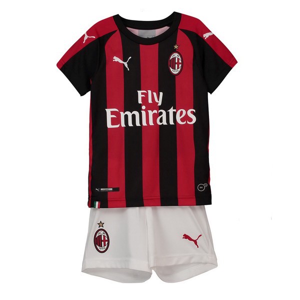 Camiseta AC Milan 1ª Niño 2018-2019 Rojo